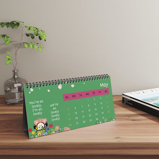 BTS Desk Calendar | 2024 Desk Calendar | BTS army gifts | Kpop Calendar | Kpop desk accessories | Volume 1