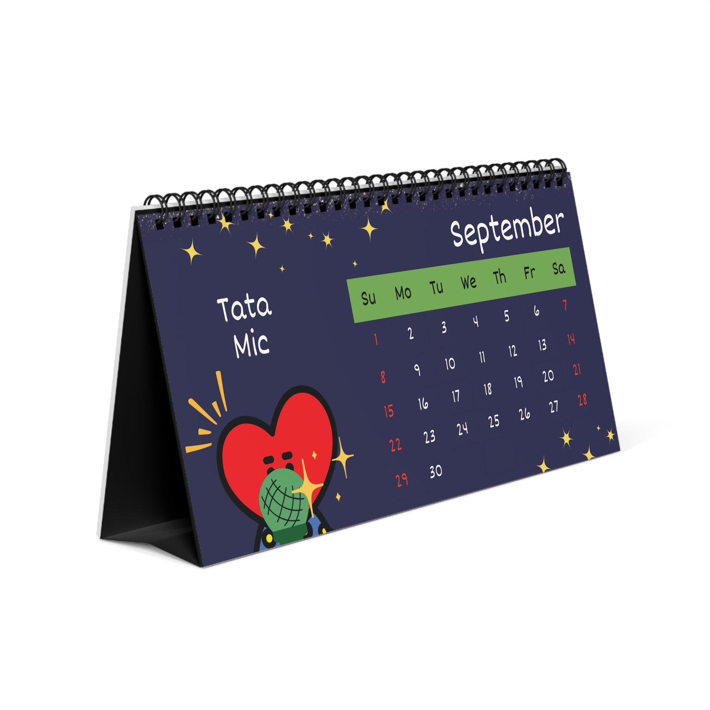 BTS Desk Calendar Vol 2 | 2024 Desk Calendar | BTS army gifts | Kpop Calendar | Kpop desk accessories