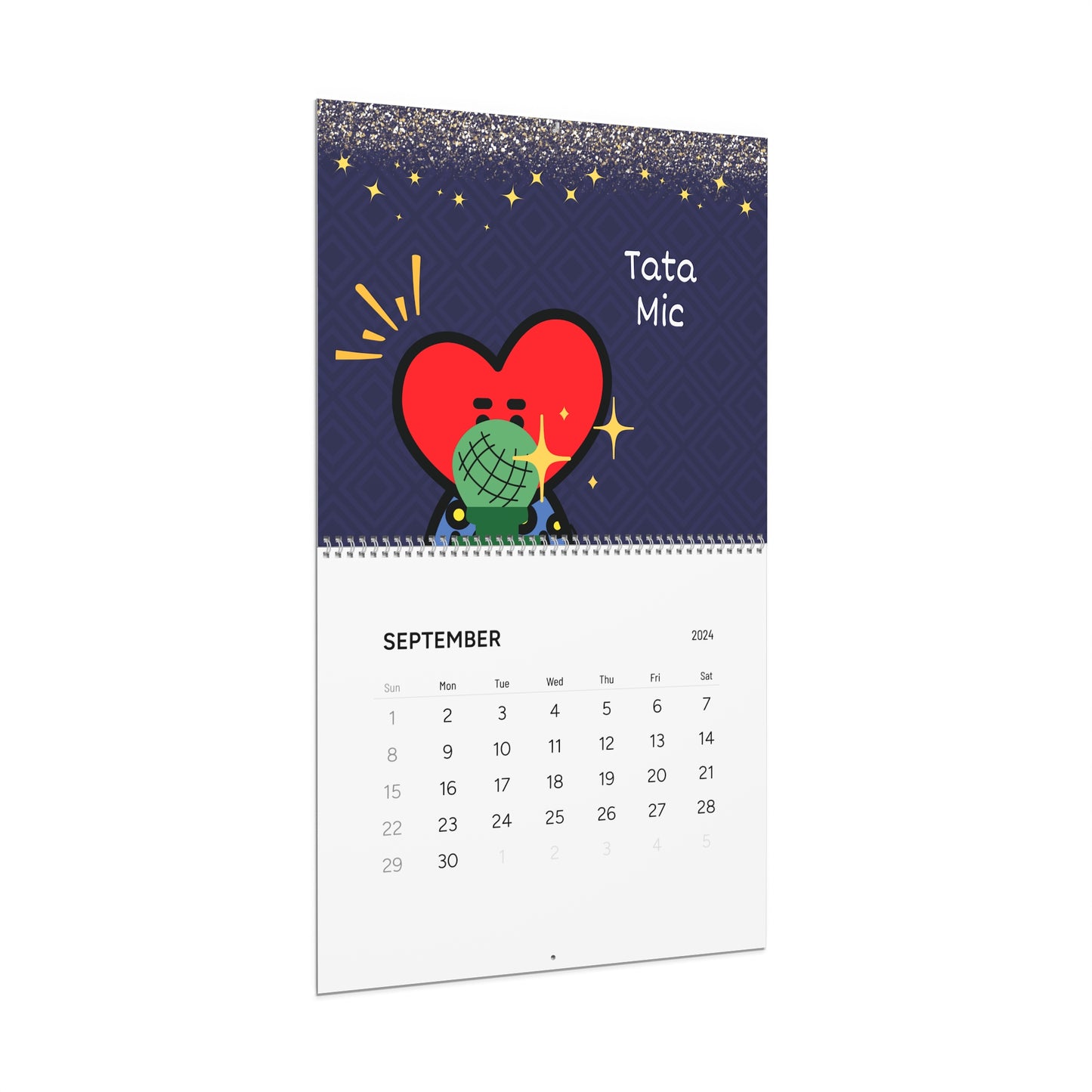 2024 BTS Memes Wall Calendar | Kpop Monthly Wall Calendar | Kpop Office Accessories | Volume 2