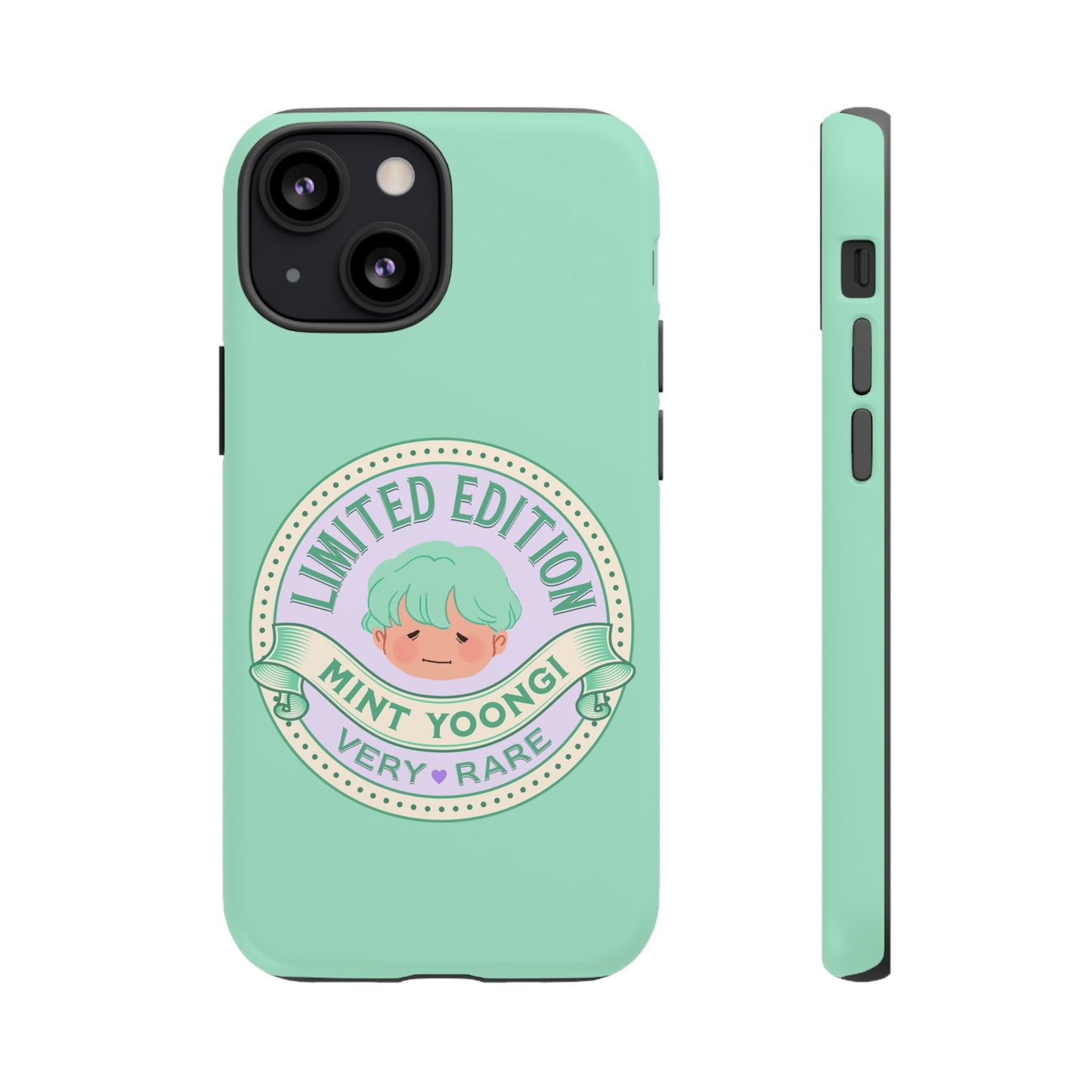 BTS Phone Case | BTS Suga Mint Yoongi | bts aesthetic phone case | bts inspired