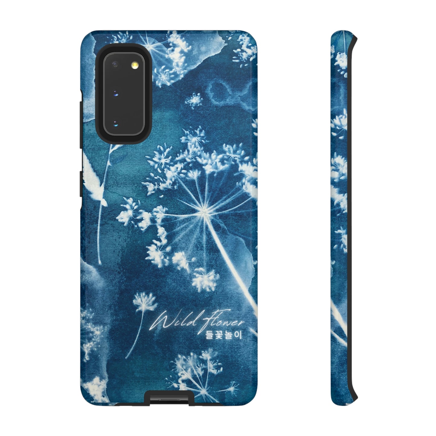 Wild Flower Indigo Phone Case | BTS Merch (unofficial) | Kim Namjoon | bts aesthetic phone case | bts inspired