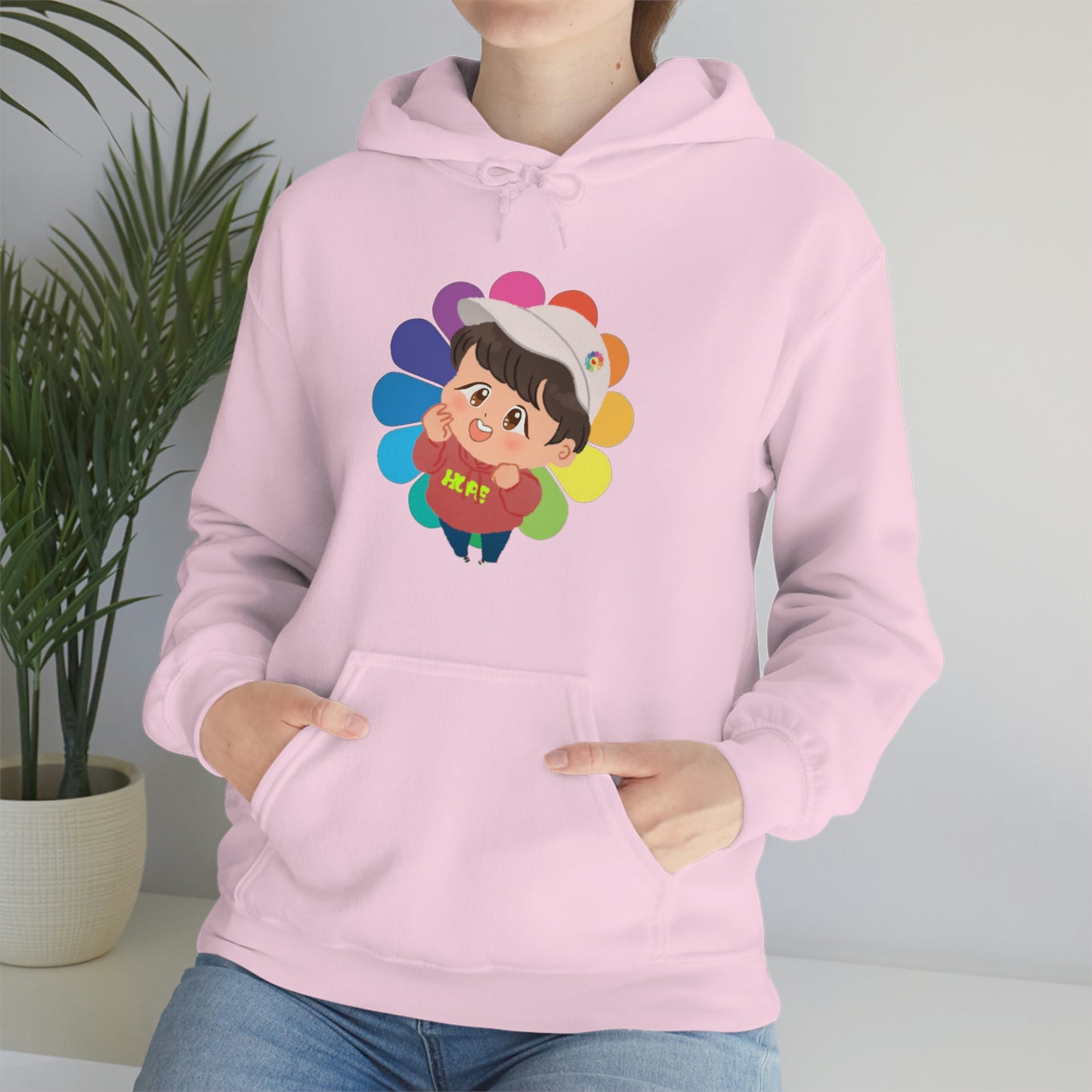 BTS Hooded Sweatshirt | BTS JHope Hobi | bts aesthetic shirt | anime cartoon | bts clothes | bts inspired