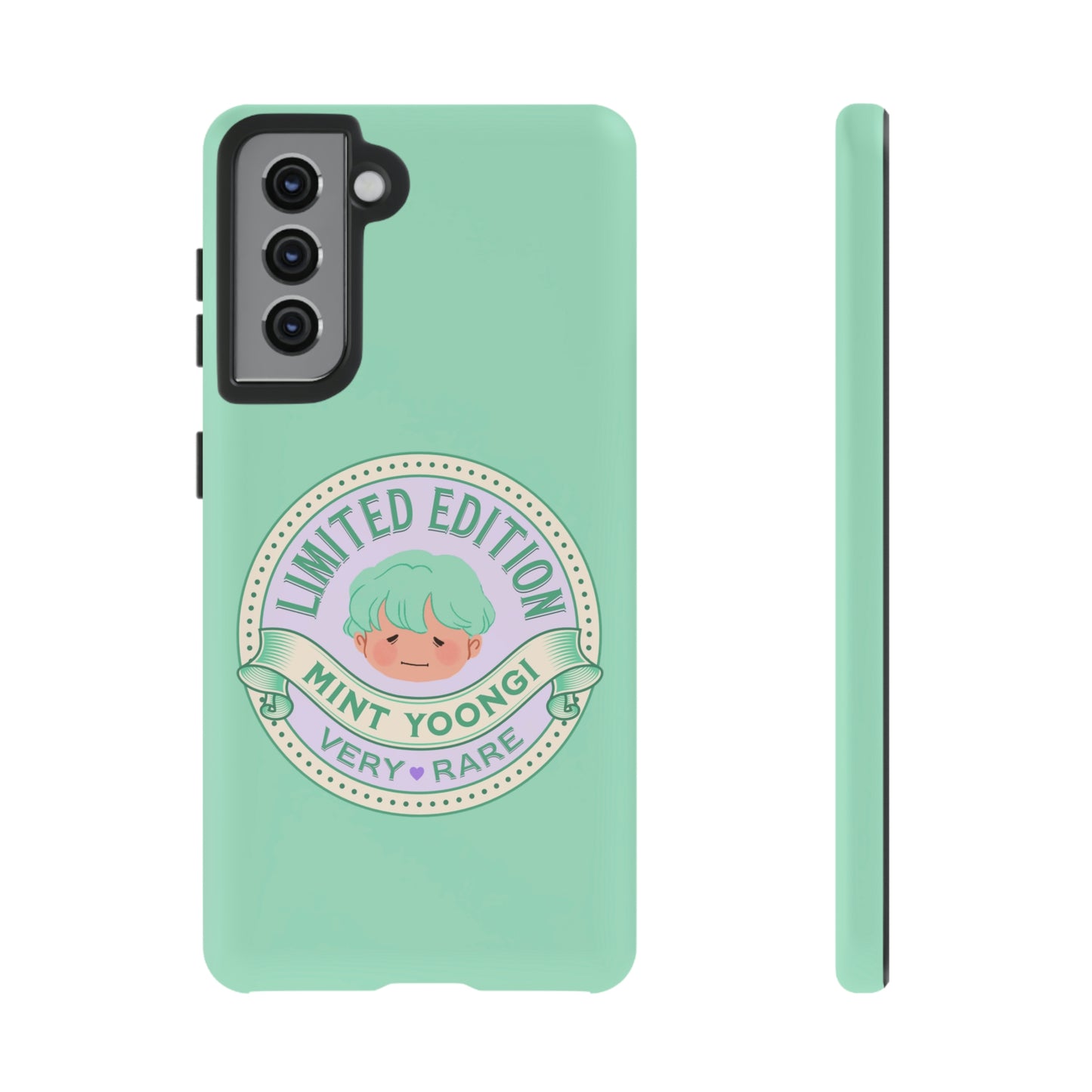 BTS Phone Case | BTS Suga Mint Yoongi | bts aesthetic phone case | bts inspired