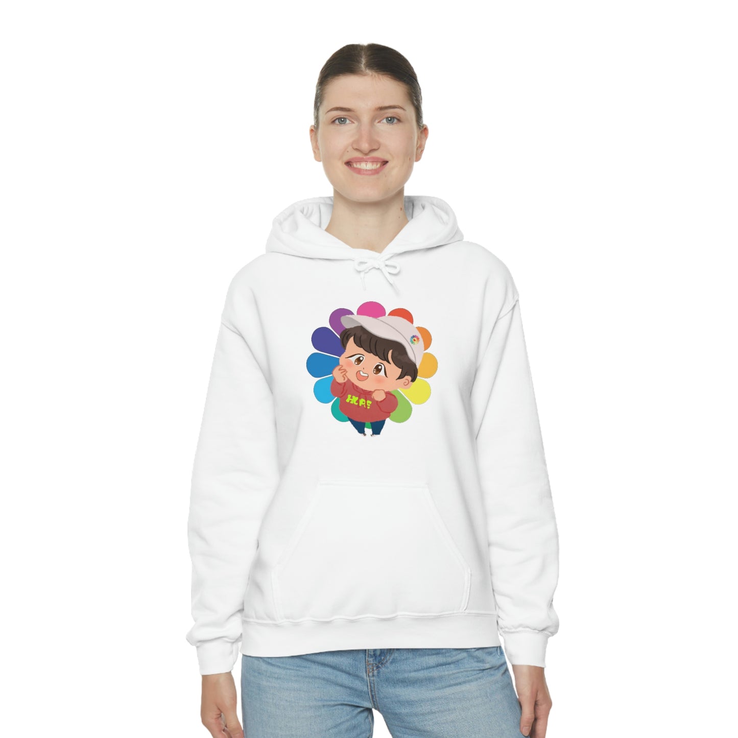 BTS Hooded Sweatshirt | BTS JHope Hobi | bts aesthetic shirt | anime cartoon | bts clothes | bts inspired