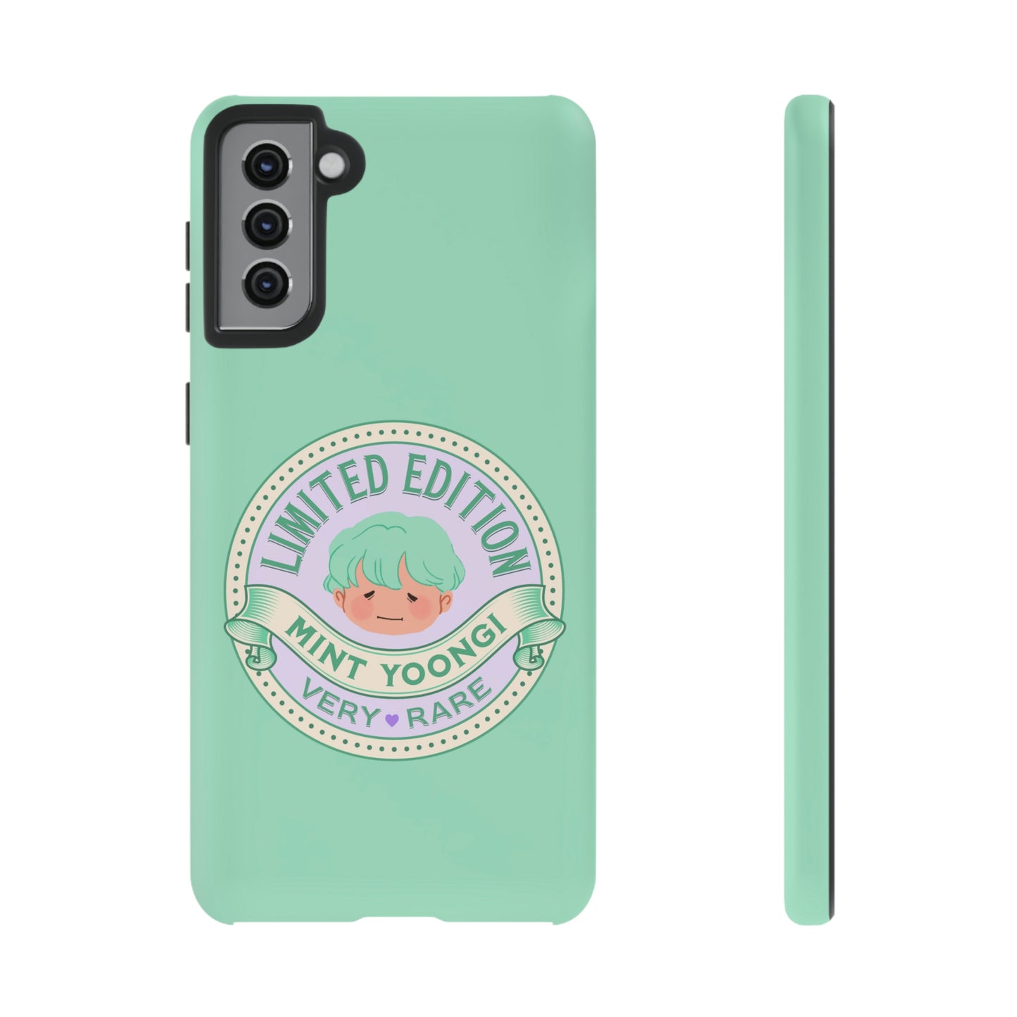 BTS Phone Case | BTS Suga Mint Yoongi | bts aesthetic phone case | bts inspired