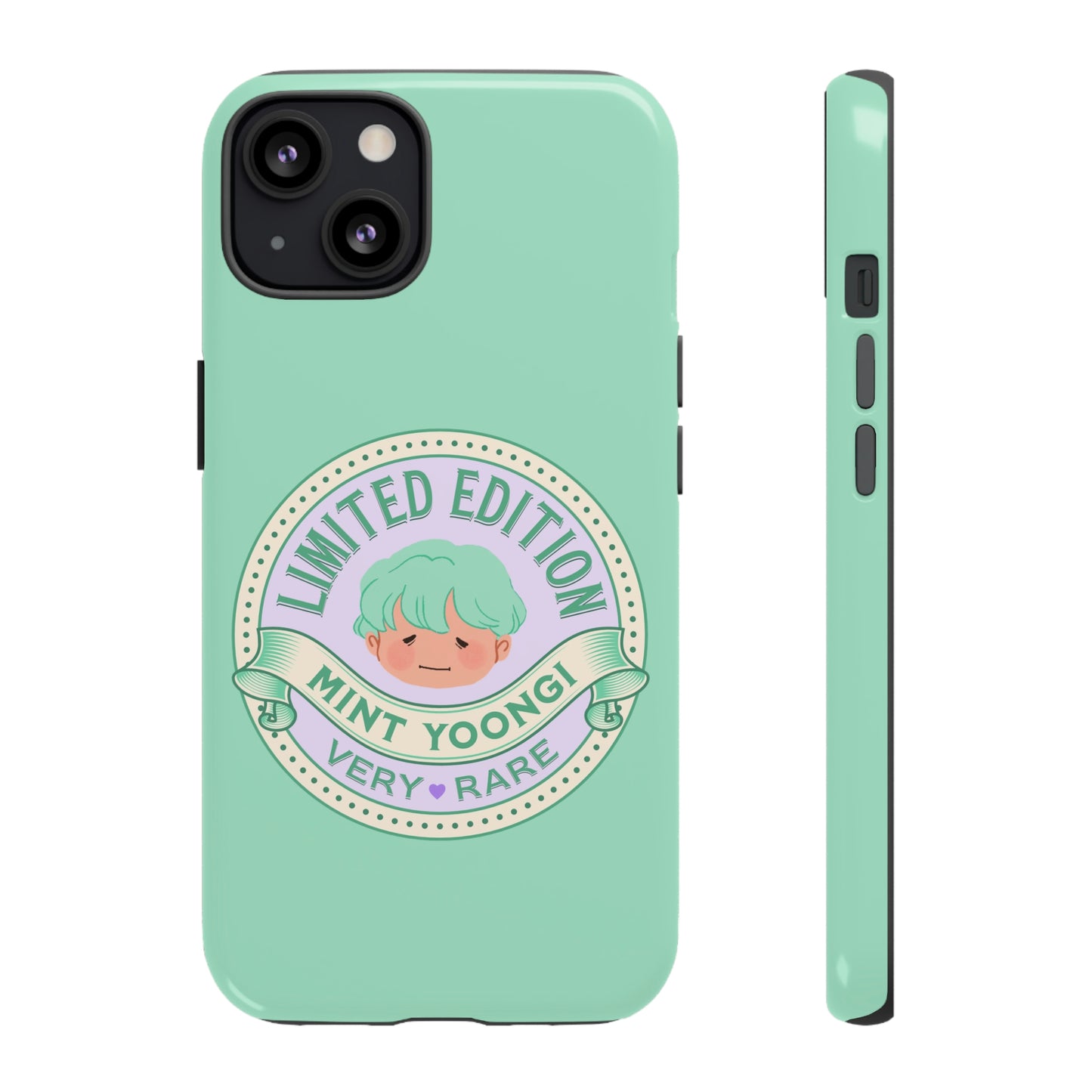 BTS Phone Case | BTS Suga Mint Yoongi | bts aesthetic phone case | bts inspired