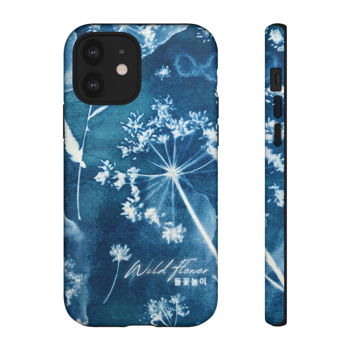 Wild Flower Indigo Phone Case | BTS Merch (unofficial) | Kim Namjoon | bts aesthetic phone case | bts inspired