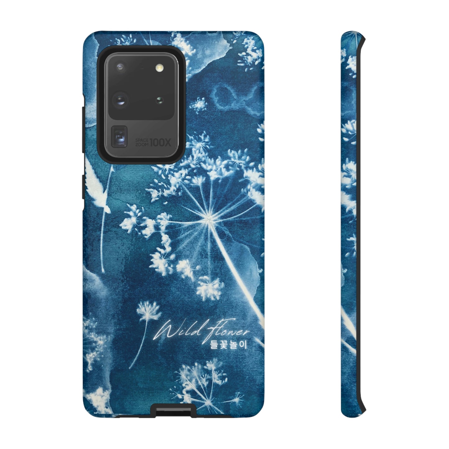 Wild Flower Indigo Phone Case | BTS Merch (unofficial) | Kim Namjoon | bts aesthetic phone case | bts inspired