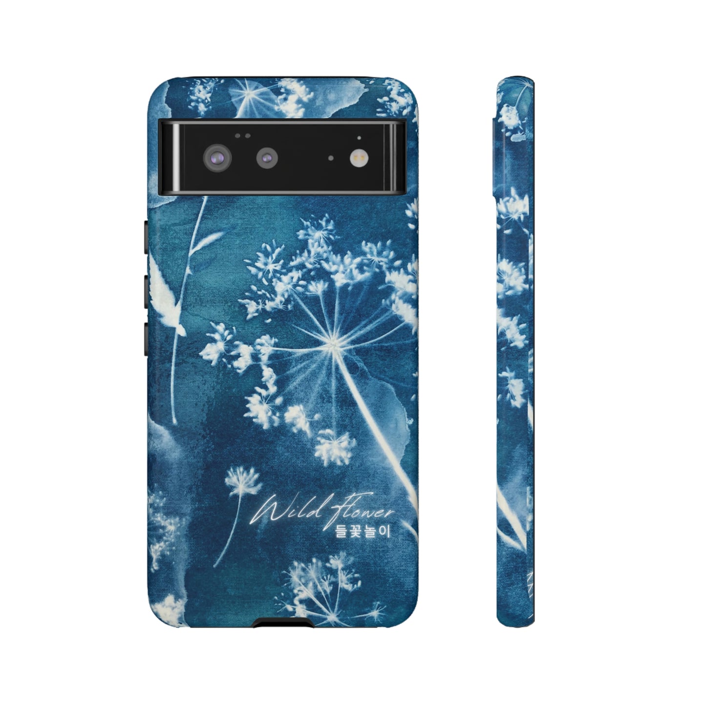 Wild Flower Indigo Phone Case | BTS Merch (unofficial) | Kim Namjoon | bts aesthetic phone case | bts inspired