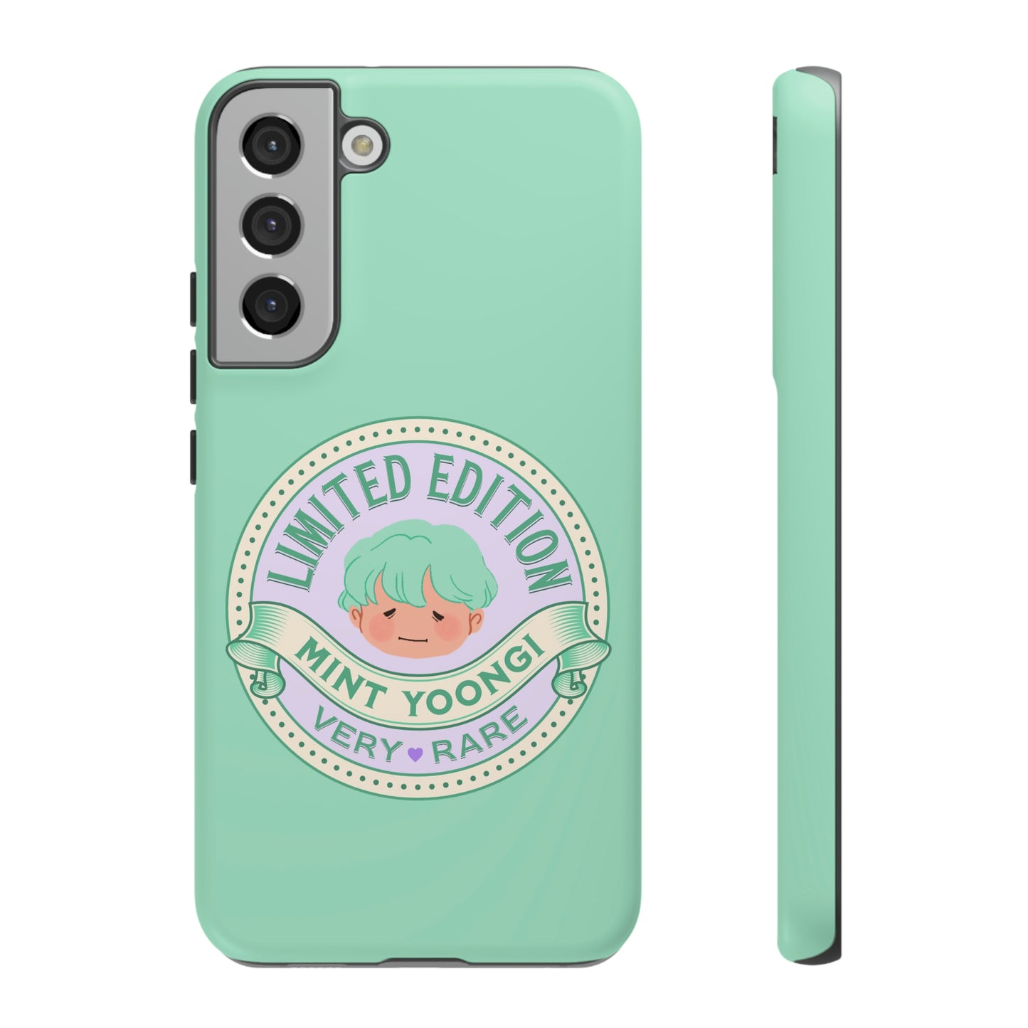 BTS Phone Case | BTS Suga Mint Yoongi | bts aesthetic phone case | bts inspired