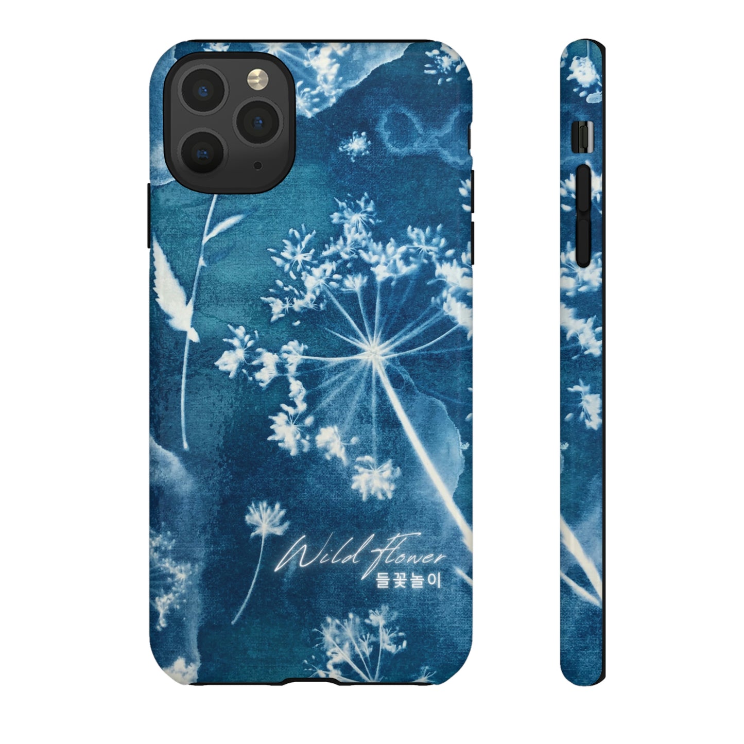 Wild Flower Indigo Phone Case | BTS Merch (unofficial) | Kim Namjoon | bts aesthetic phone case | bts inspired