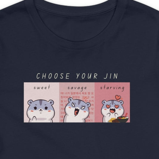 BTS Shirt | Choose Your Jin Tshirt | Kim Seokjin gift | bts aesthetic shirt | bts clothes | bts inspired