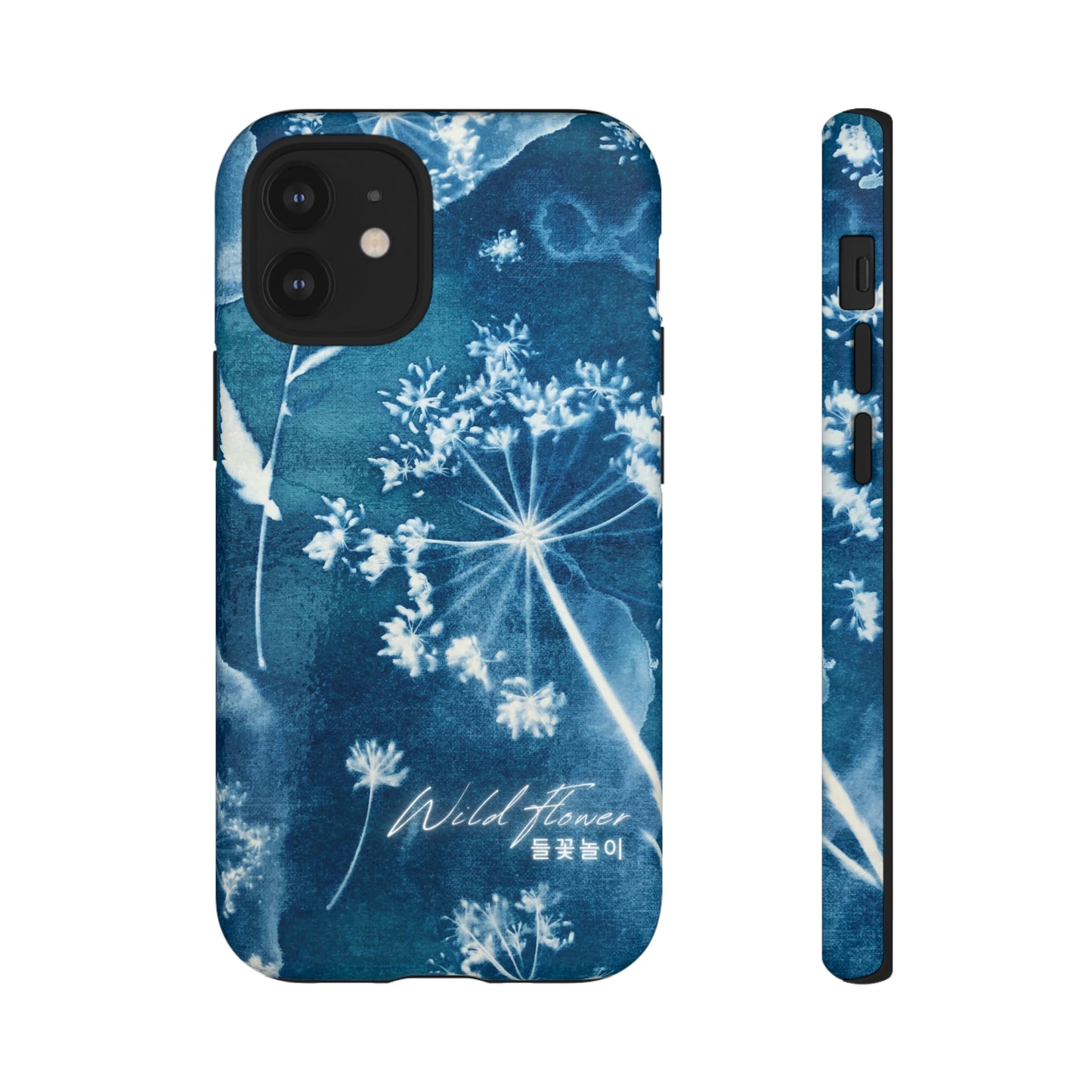 Wild Flower Indigo Phone Case | BTS Merch (unofficial) | Kim Namjoon | bts aesthetic phone case | bts inspired