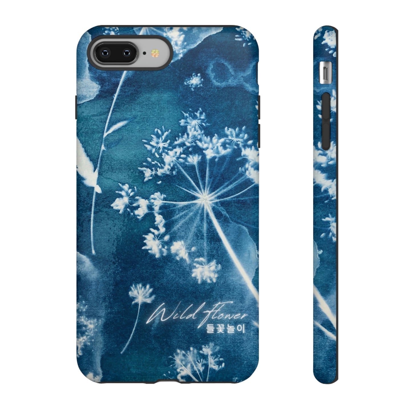 Wild Flower Indigo Phone Case | BTS Merch (unofficial) | Kim Namjoon | bts aesthetic phone case | bts inspired