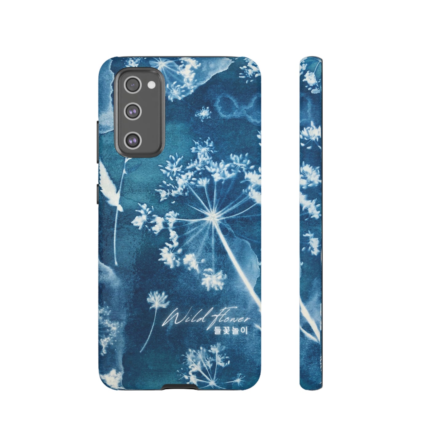 Wild Flower Indigo Phone Case | BTS Merch (unofficial) | Kim Namjoon | bts aesthetic phone case | bts inspired