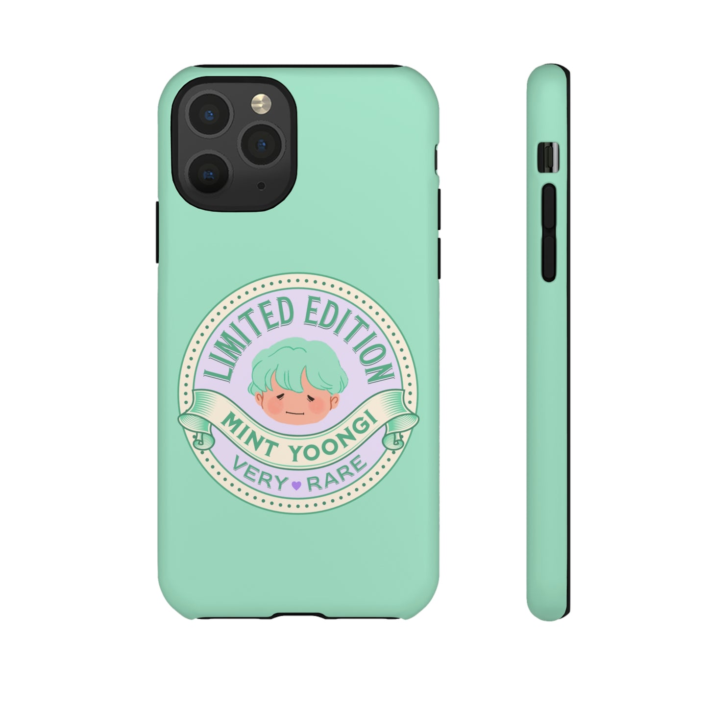 BTS Phone Case | BTS Suga Mint Yoongi | bts aesthetic phone case | bts inspired