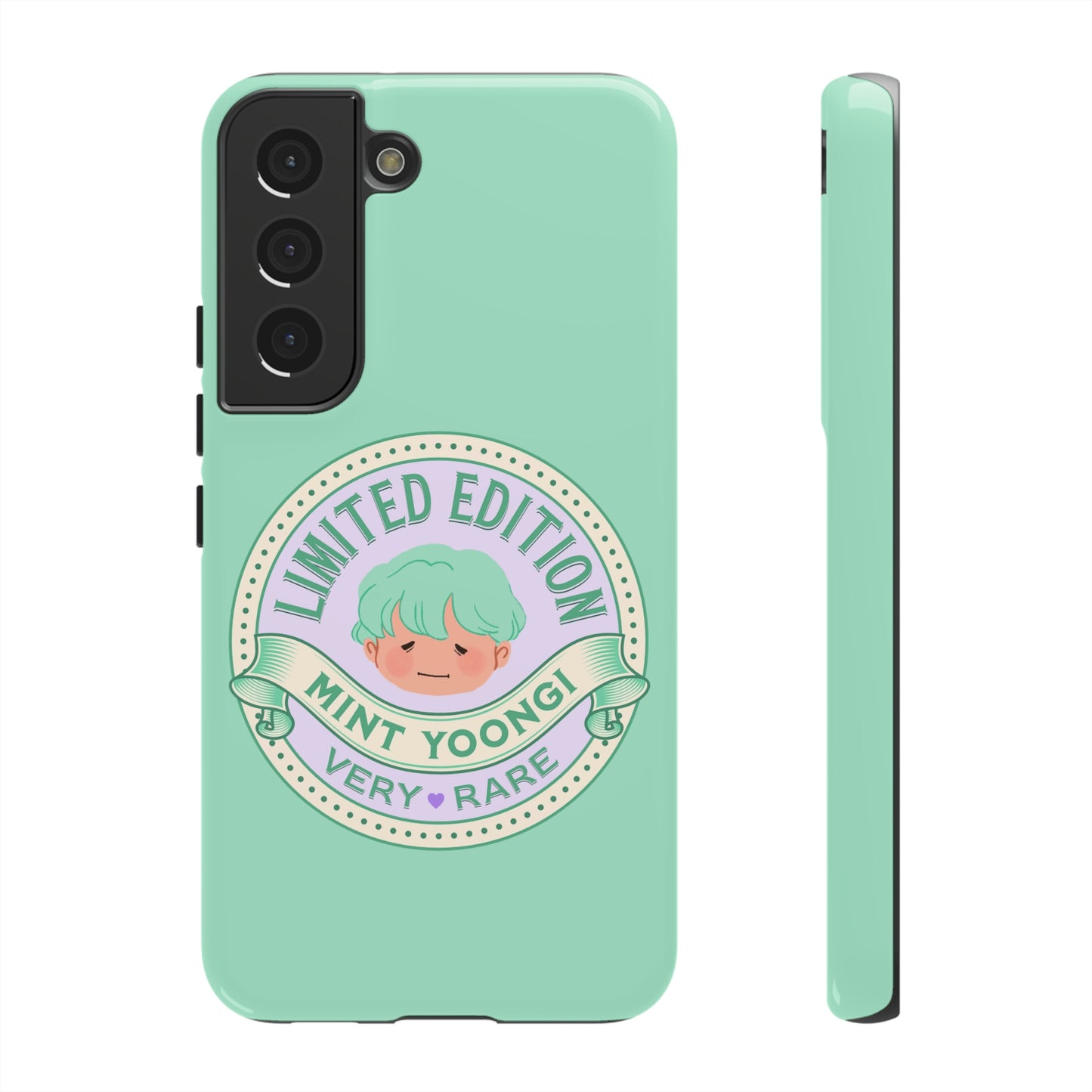 BTS Phone Case | BTS Suga Mint Yoongi | bts aesthetic phone case | bts inspired