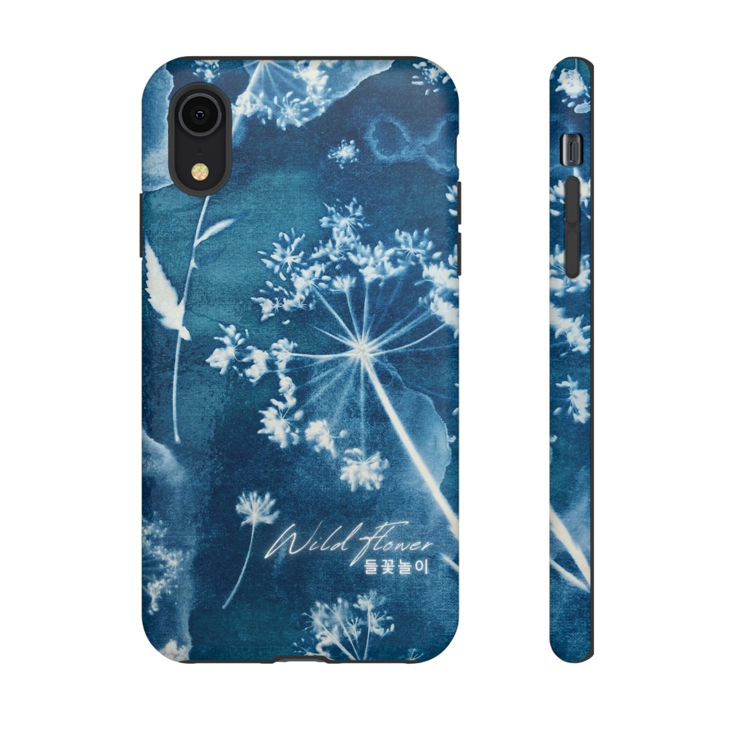 Wild Flower Indigo Phone Case | BTS Merch (unofficial) | Kim Namjoon | bts aesthetic phone case | bts inspired