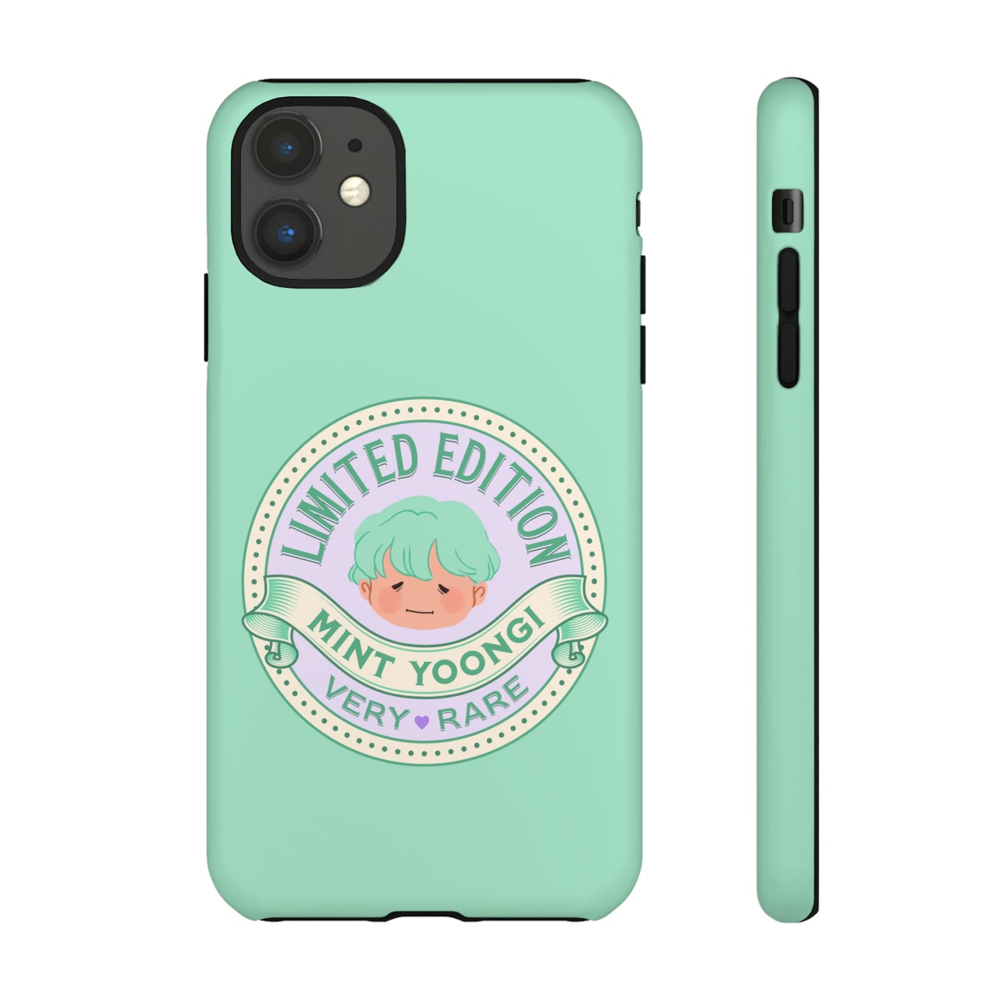 BTS Phone Case | BTS Suga Mint Yoongi | bts aesthetic phone case | bts inspired