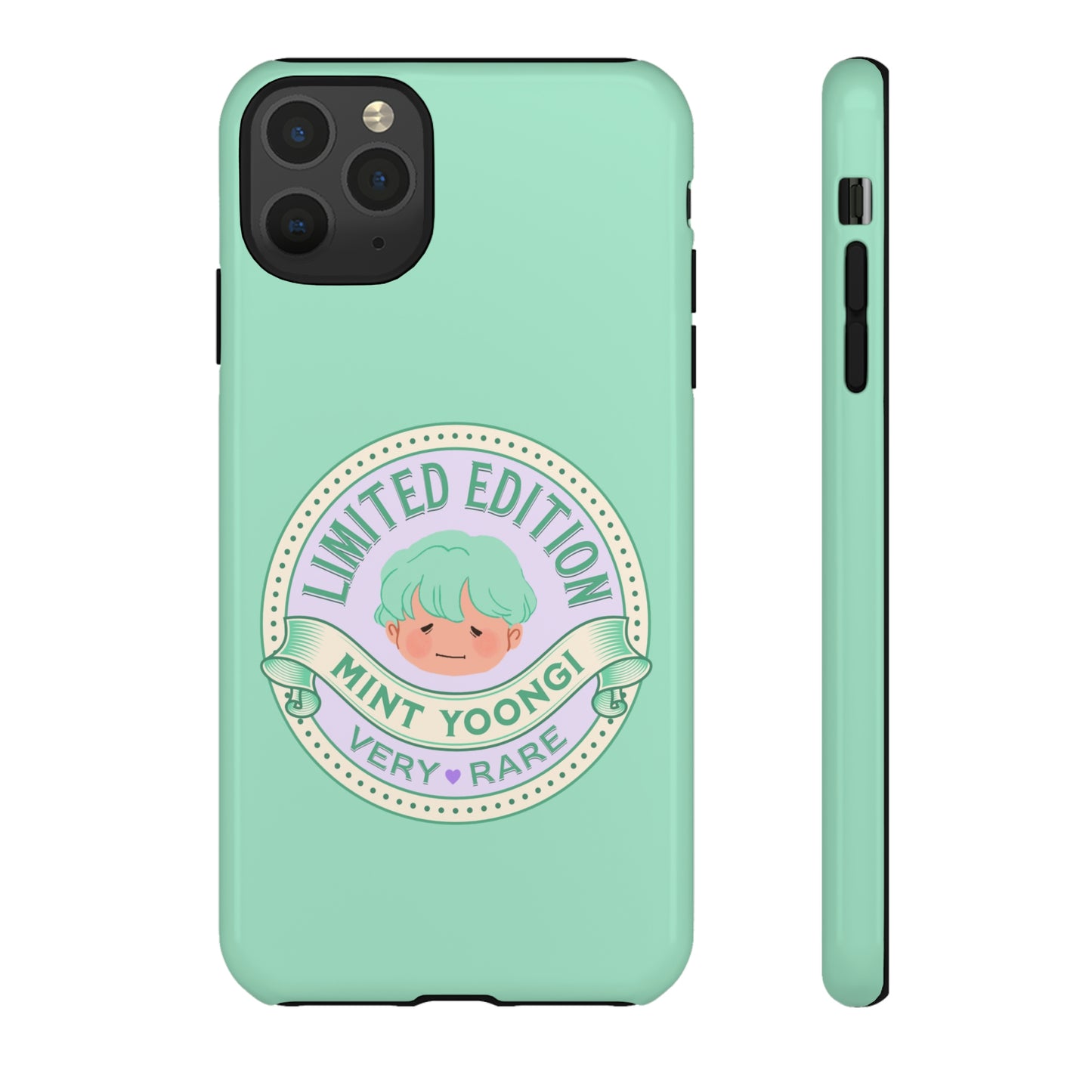 BTS Phone Case | BTS Suga Mint Yoongi | bts aesthetic phone case | bts inspired