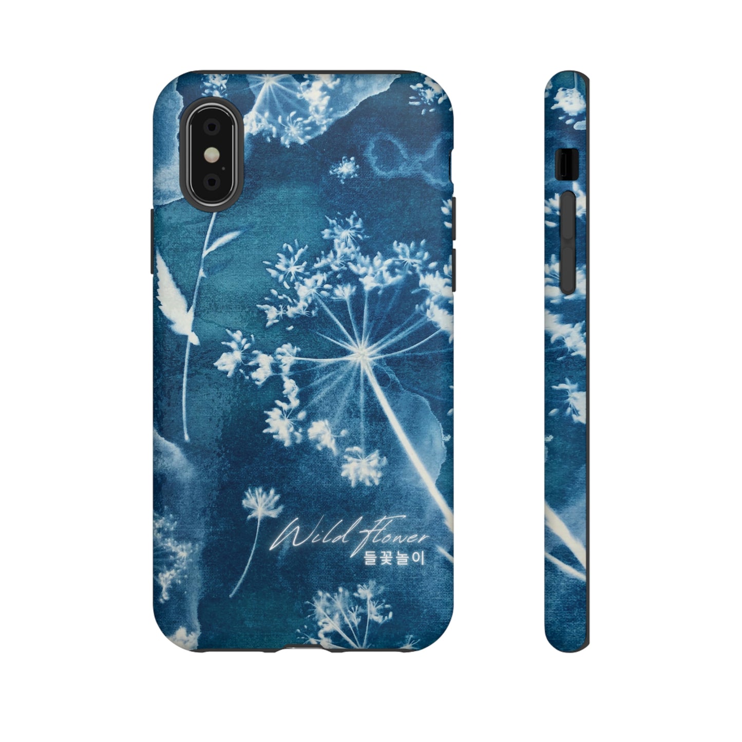 Wild Flower Indigo Phone Case | BTS Merch (unofficial) | Kim Namjoon | bts aesthetic phone case | bts inspired