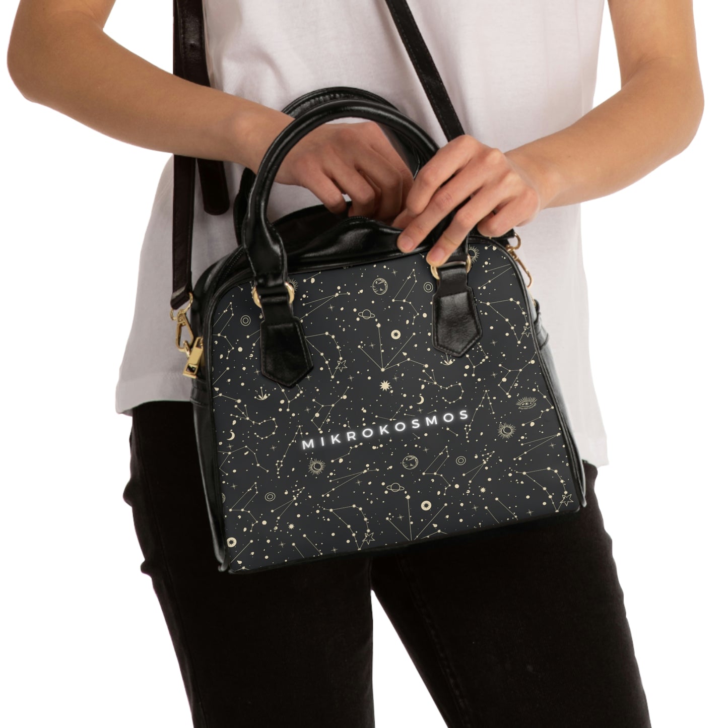 BTS Mikrokosmos Shoulder Handbag | BTS Purse | Faux Leather