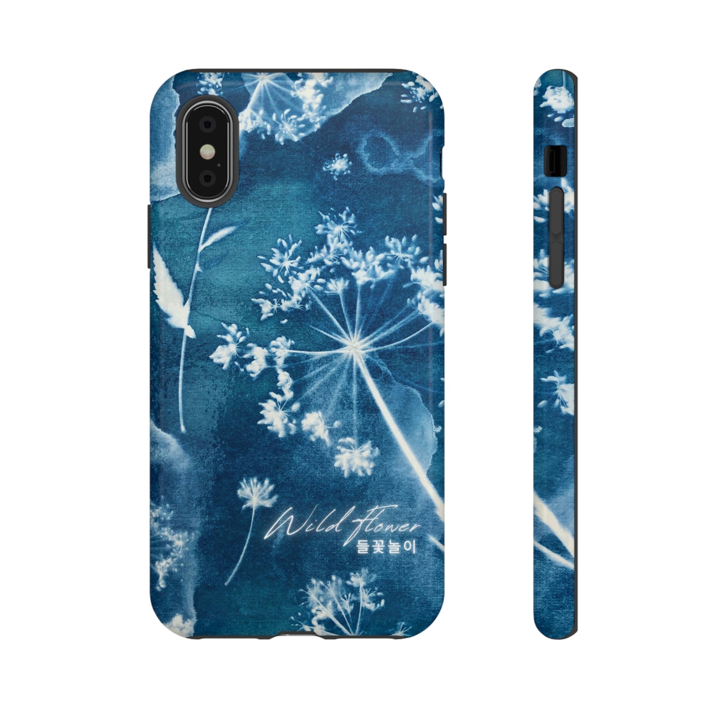 Wild Flower Indigo Phone Case | BTS Merch (unofficial) | Kim Namjoon | bts aesthetic phone case | bts inspired