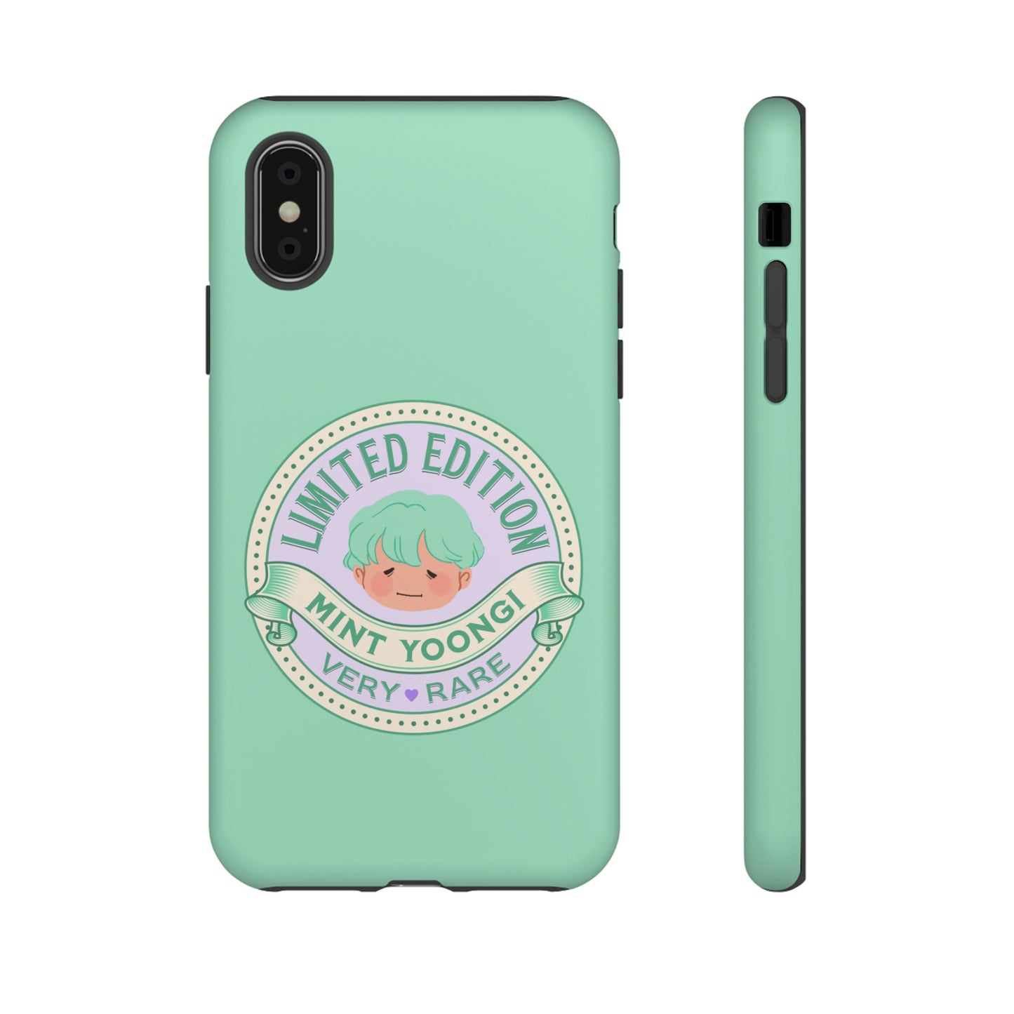 BTS Phone Case | BTS Suga Mint Yoongi | bts aesthetic phone case | bts inspired