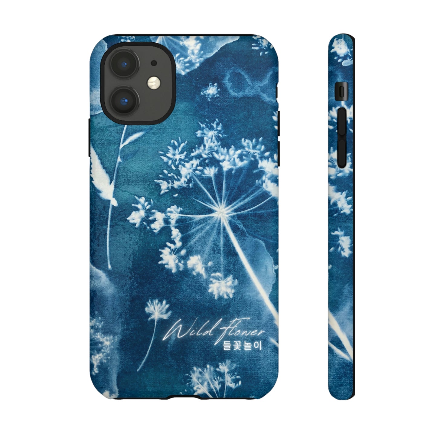 Wild Flower Indigo Phone Case | BTS Merch (unofficial) | Kim Namjoon | bts aesthetic phone case | bts inspired