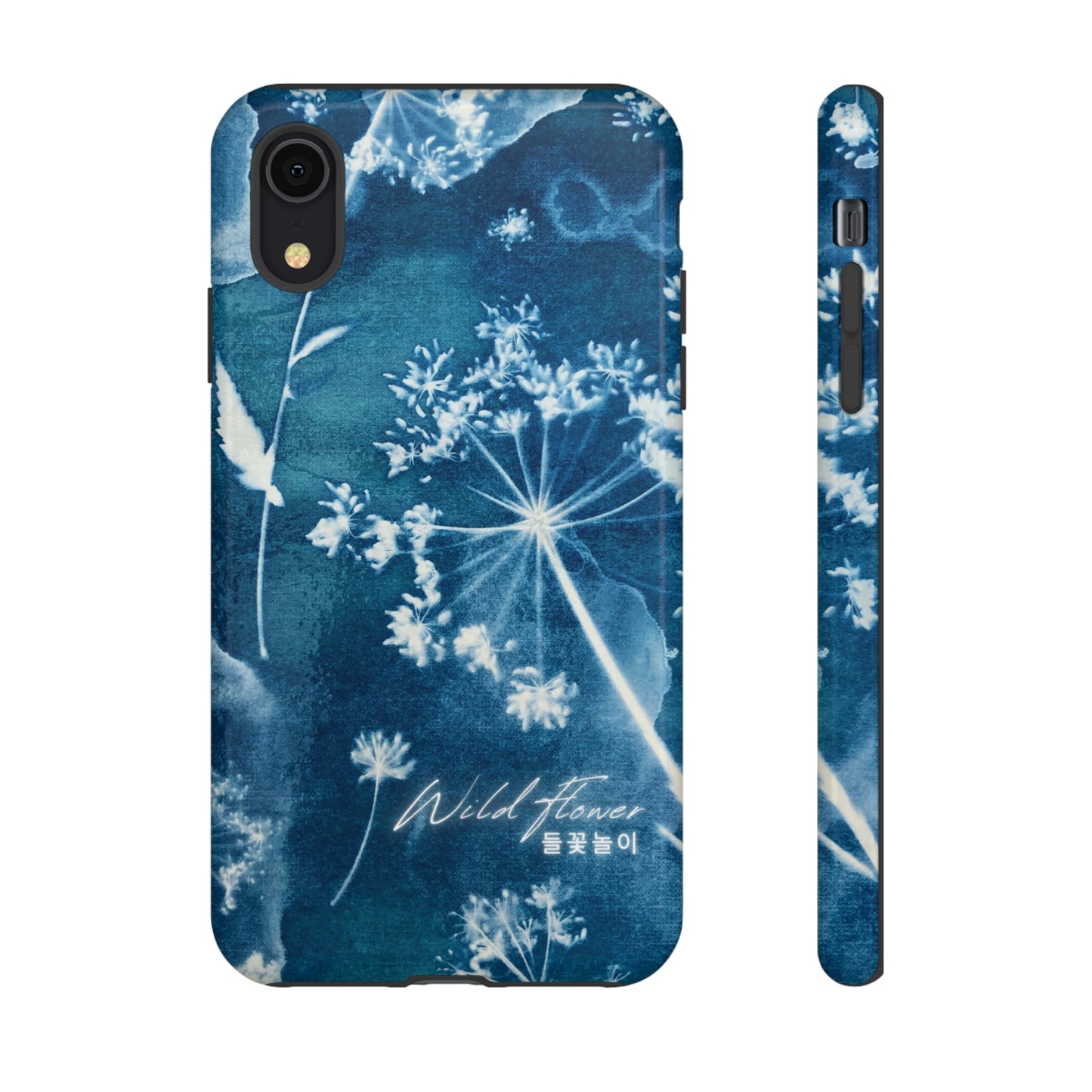 Wild Flower Indigo Phone Case | BTS Merch (unofficial) | Kim Namjoon | bts aesthetic phone case | bts inspired