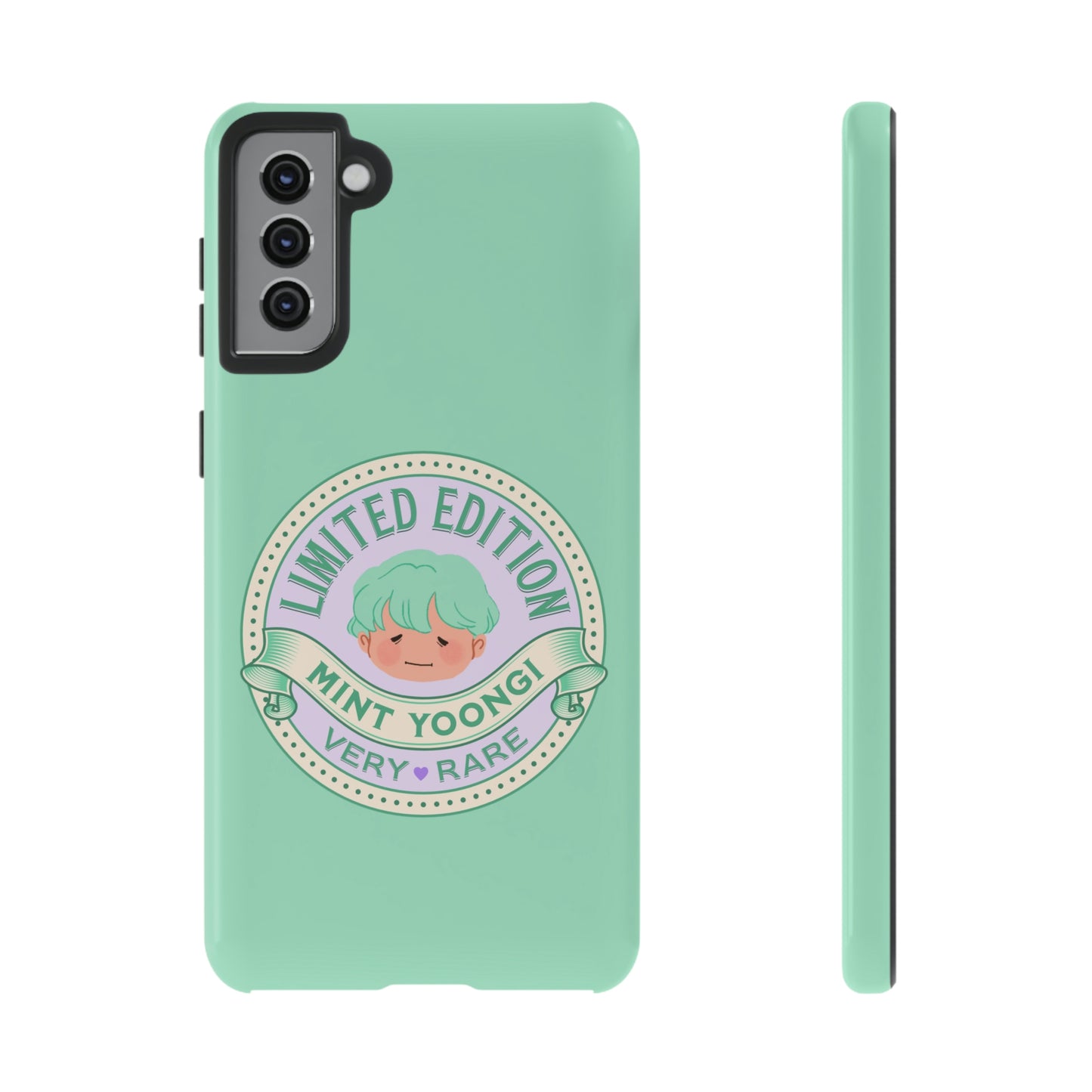 BTS Phone Case | BTS Suga Mint Yoongi | bts aesthetic phone case | bts inspired