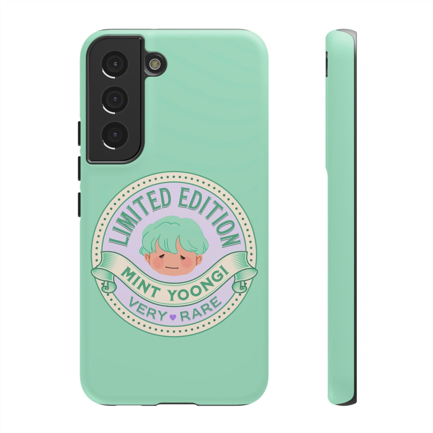 BTS Phone Case | BTS Suga Mint Yoongi | bts aesthetic phone case | bts inspired