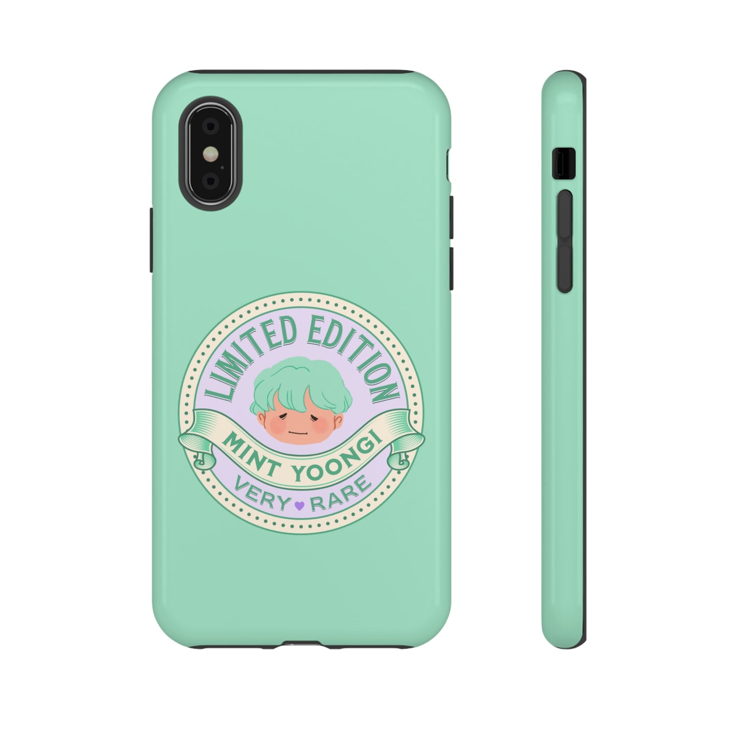 BTS Phone Case | BTS Suga Mint Yoongi | bts aesthetic phone case | bts inspired