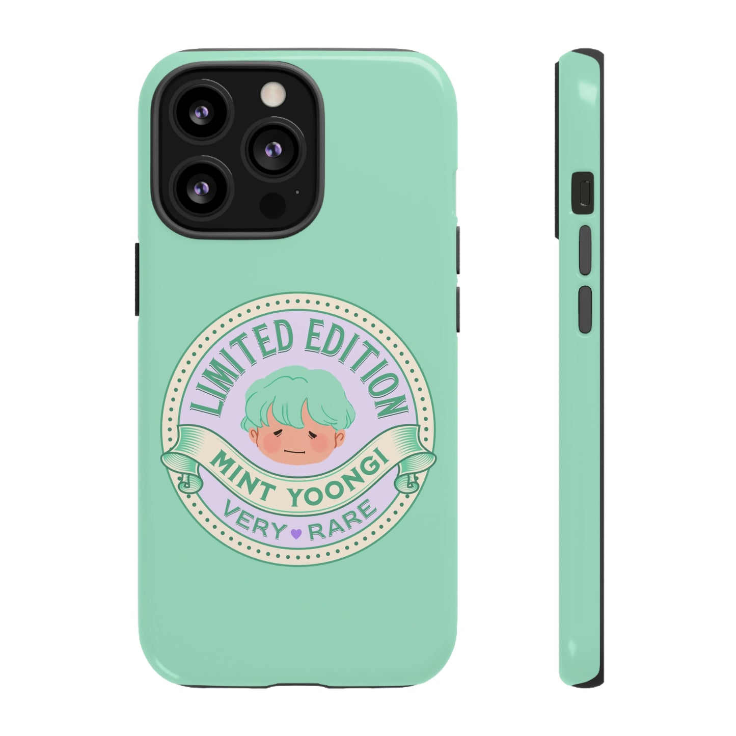 BTS Phone Case | BTS Suga Mint Yoongi | bts aesthetic phone case | bts inspired