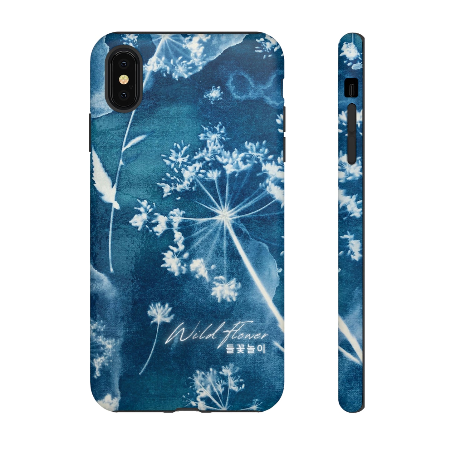 Wild Flower Indigo Phone Case | BTS Merch (unofficial) | Kim Namjoon | bts aesthetic phone case | bts inspired