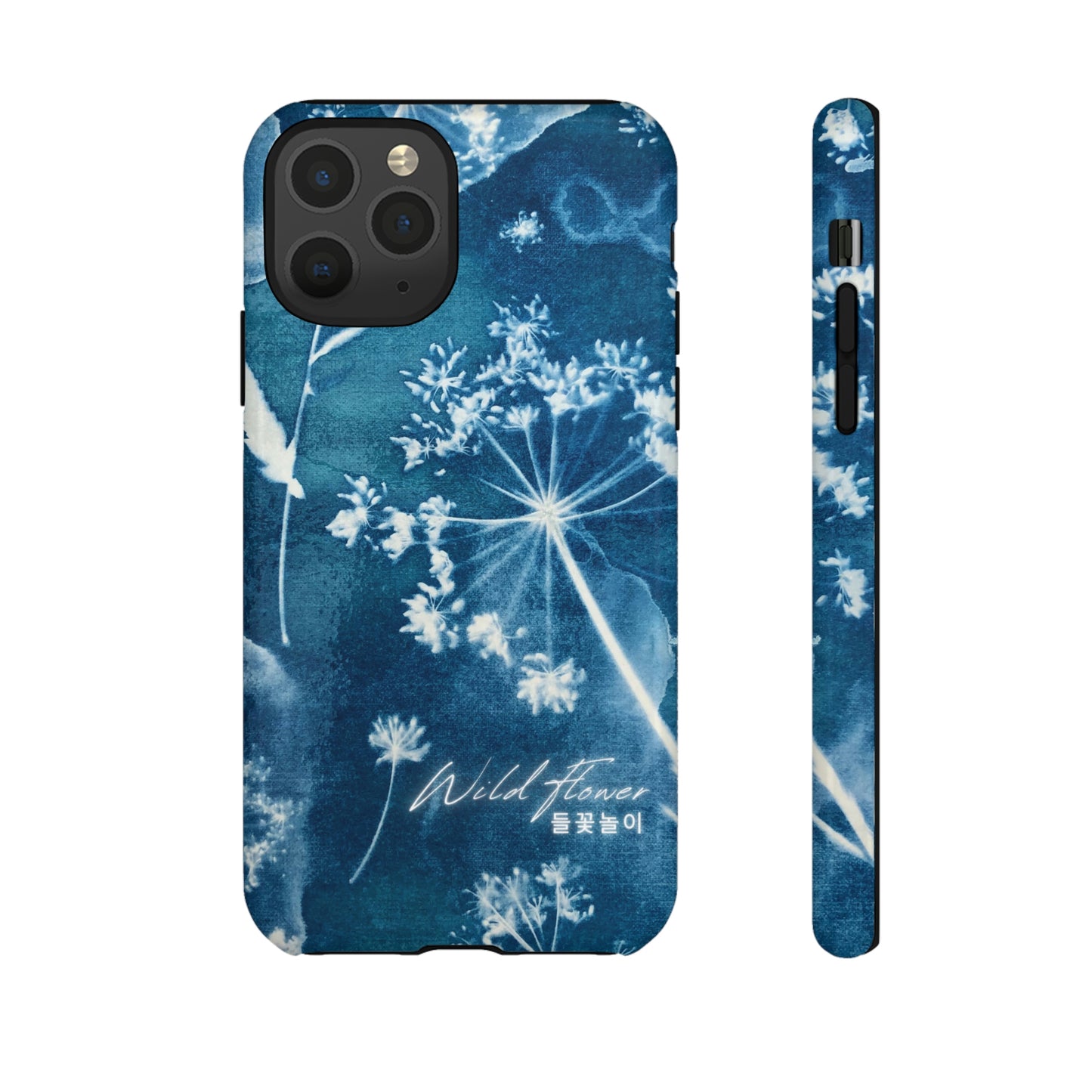 Wild Flower Indigo Phone Case | BTS Merch (unofficial) | Kim Namjoon | bts aesthetic phone case | bts inspired