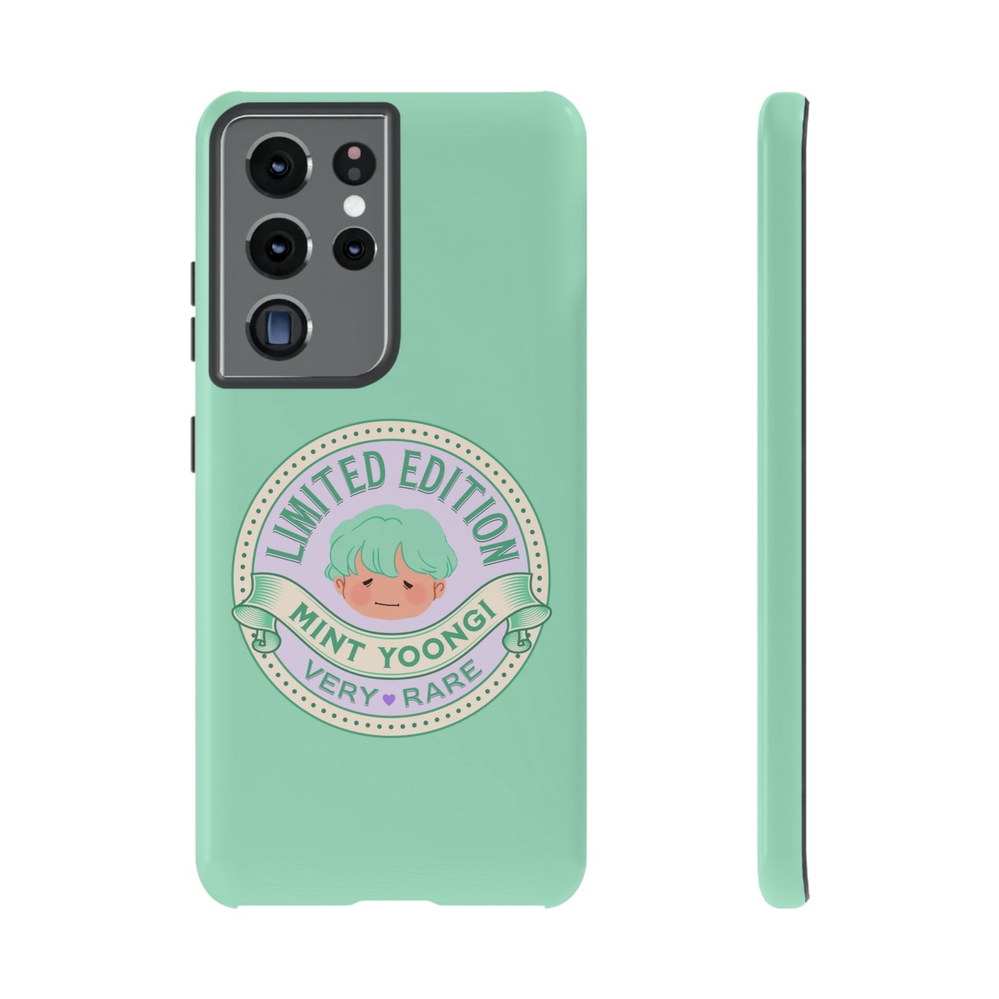 BTS Phone Case | BTS Suga Mint Yoongi | bts aesthetic phone case | bts inspired