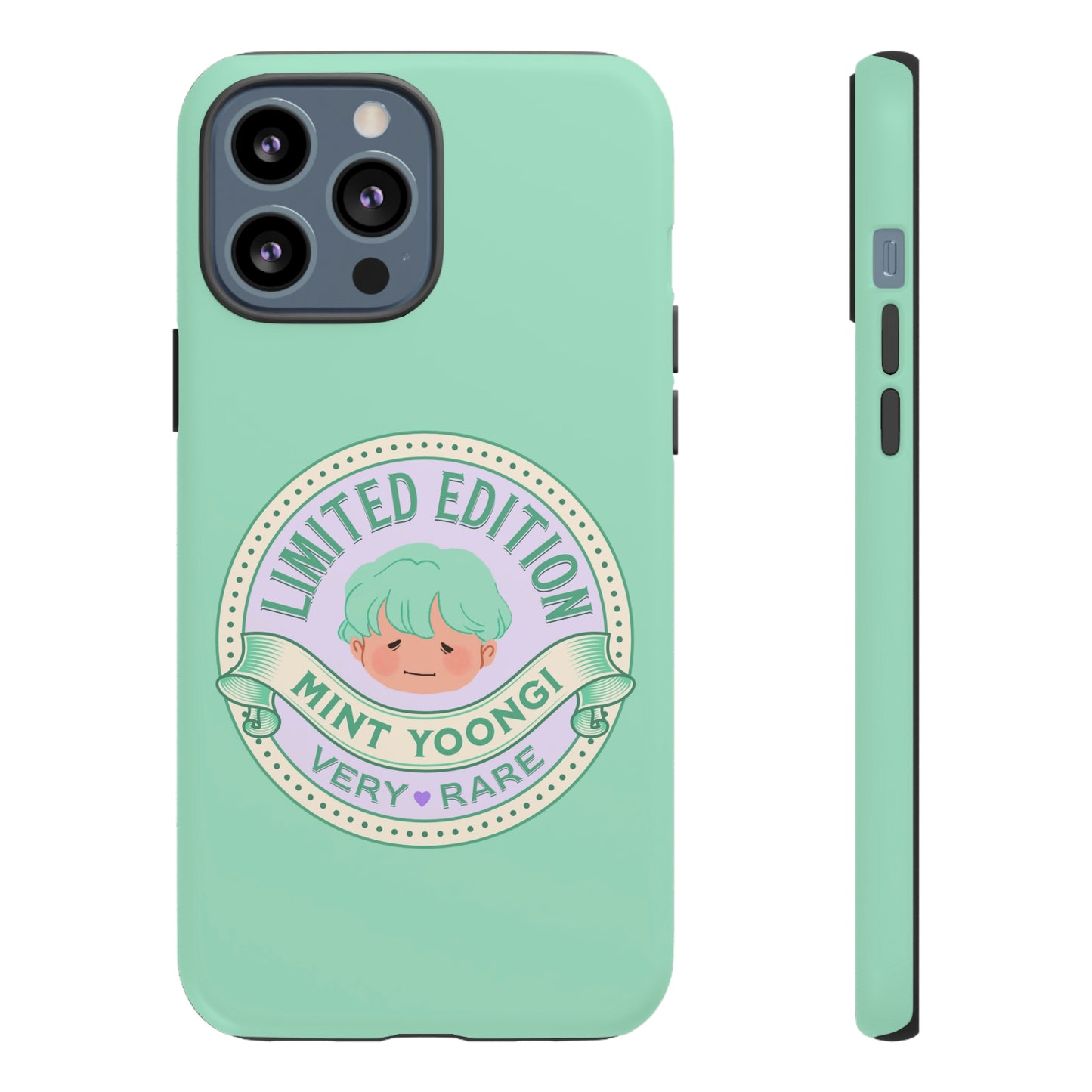 BTS Phone Case | BTS Suga Mint Yoongi | bts aesthetic phone case | bts inspired