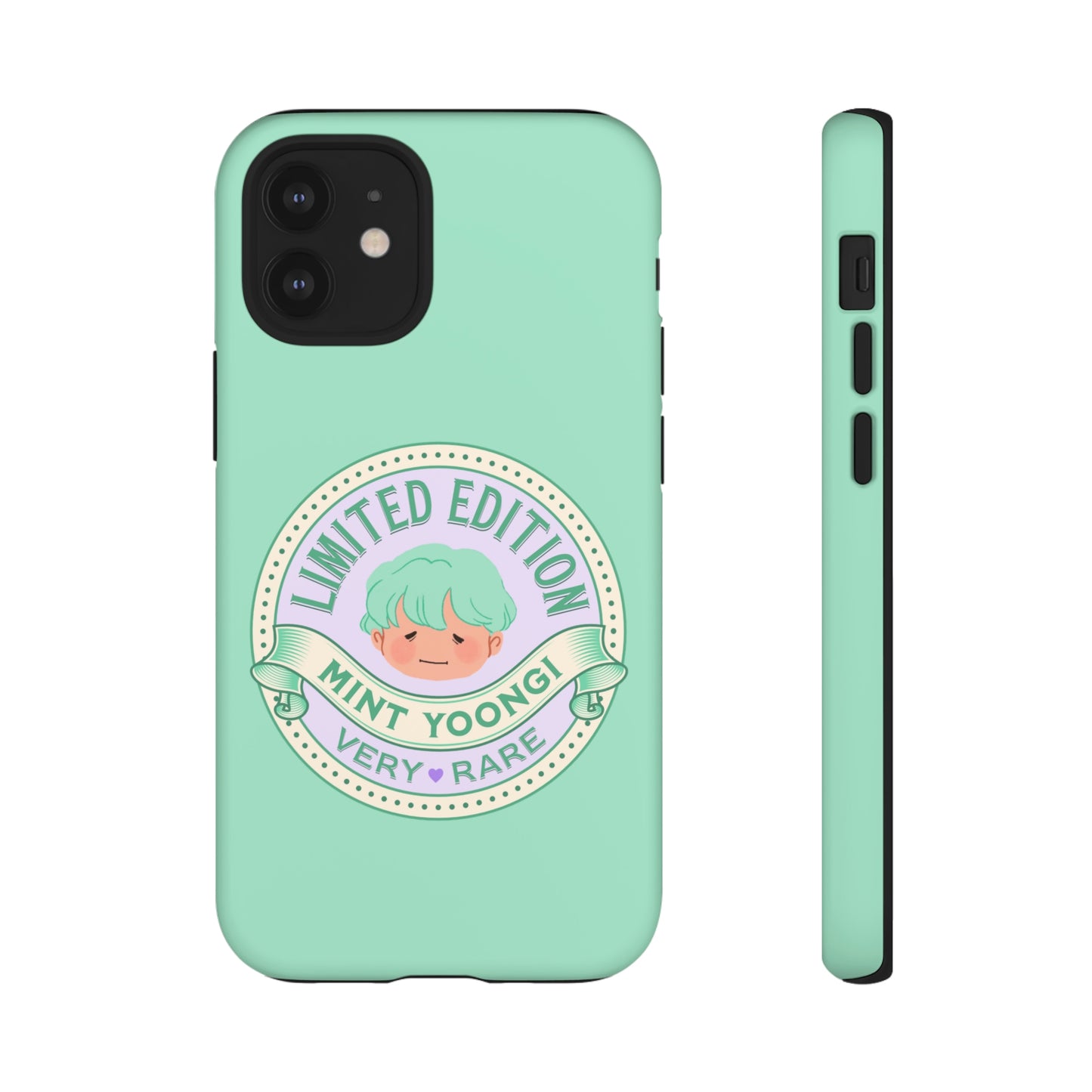 BTS Phone Case | BTS Suga Mint Yoongi | bts aesthetic phone case | bts inspired